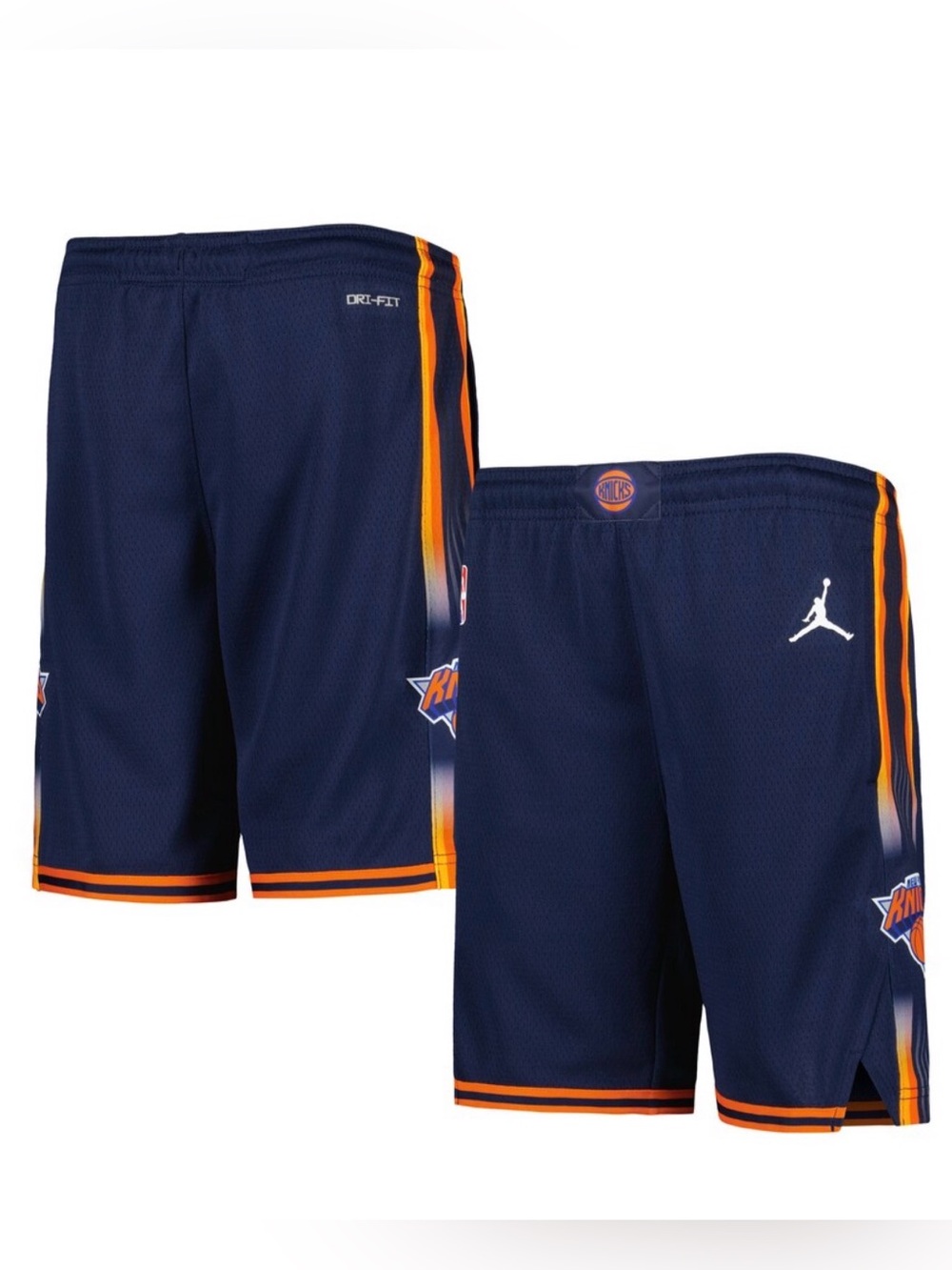 Youth New York Knicks Navy Swingman Shorts